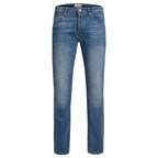 Jack Jones Blue Cotton Skinny Jeans