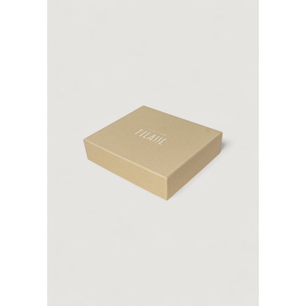 Alviero Martini Prima Classe Beige Leather Keychain