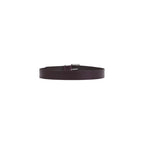 Armani Exchange Brown Leather Regular Belt
