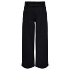 Jacqueline De Yong Black Polyester Casual Pants