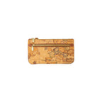 Alviero Martini Prima Classe Beige Cotton Clutch Bag