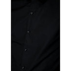 Antony Morato Black Cotton Dress Shirt
