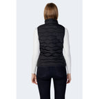 EA7 Emporio Armani Black Polyester Sleeveless Jacket