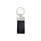 Alviero Martini Prima Classe Black Leather Keychain