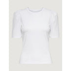 Only White Cotton T-Shirt