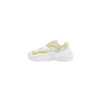 Armani Exchange White Polyester Chunky Sneakers