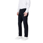 Armani Exchange Black Cotton Casual Pants