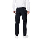 Armani Exchange Black Cotton Casual Pants
