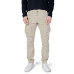Replay Beige Cotton Cargo Pants