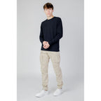 Replay Beige Cotton Cargo Pants