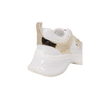 PINKO White Leather Sneakers