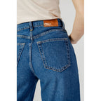 Only Blue Cotton Relaxed Fit Jeans