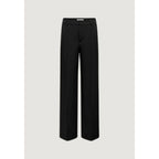Only Black Polyester Casual Pants