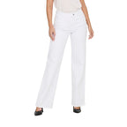 Only White Cotton Relaxed Fit Jeans