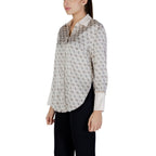 Guess Beige Polyester Blouse