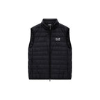 EA7 Emporio Armani Black Polyamide Sleeveless Jacket