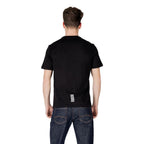 EA7 Emporio Armani Bicolor Cotton T-Shirt