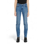 Only Blue Cotton Skinny Jeans