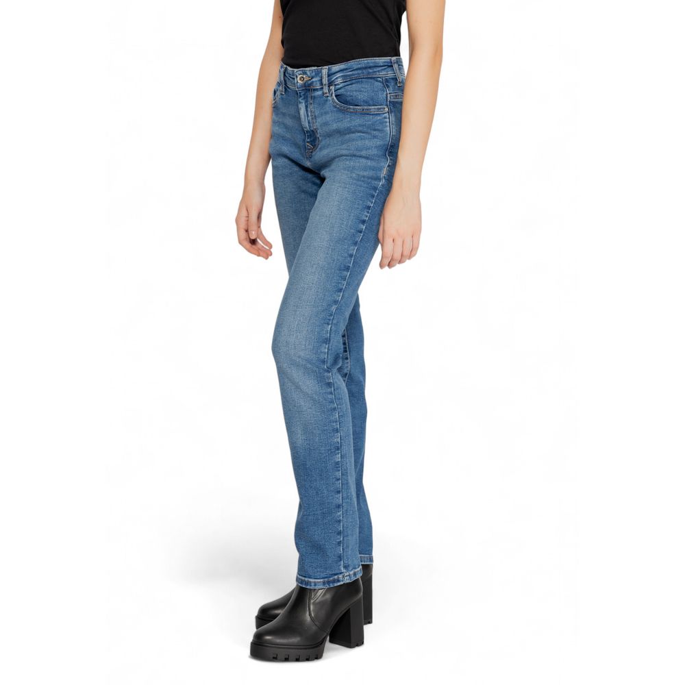 Only Blue Cotton Skinny Jeans