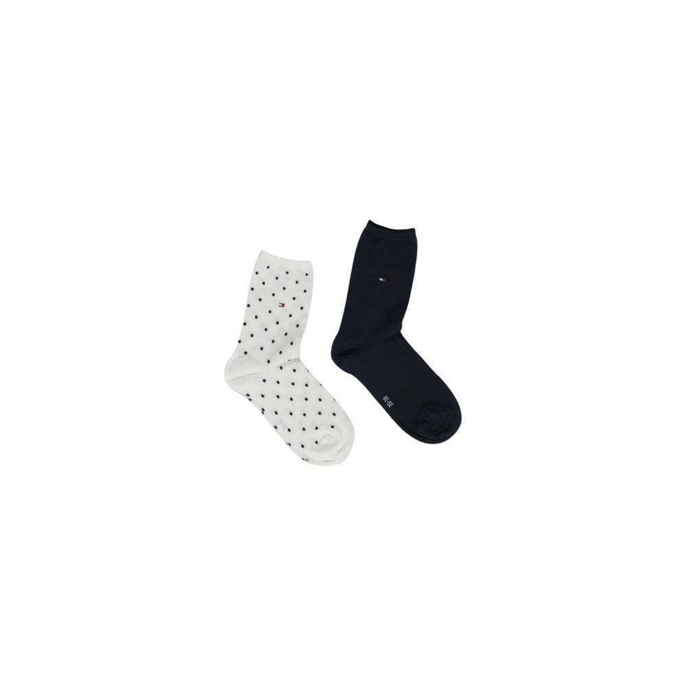 Tommy Hilfiger White Cotton Socks