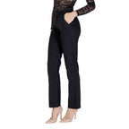 Only Black Recycled Polyester Flared Pants