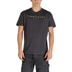 Tommy Hilfiger Jeans Gray Recycled Cotton T-Shirt