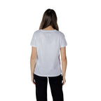 Armani Exchange White Cotton T-Shirt