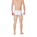 EA7 Emporio Armani Bicolor Polyester Swim Briefs