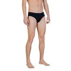 EA7 Emporio Armani Bicolor Polyester Swim Briefs