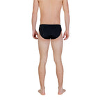 EA7 Emporio Armani Bicolor Polyester Swim Briefs