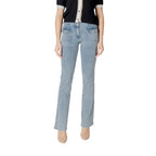 Morgan De Toi Blue Cotton Skinny Jeans