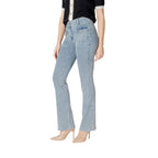 Morgan De Toi Blue Cotton Skinny Jeans