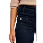 Morgan De Toi Blue Cotton Skinny Jeans