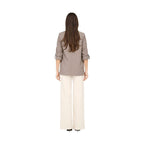 Only Beige Viscose Blazer