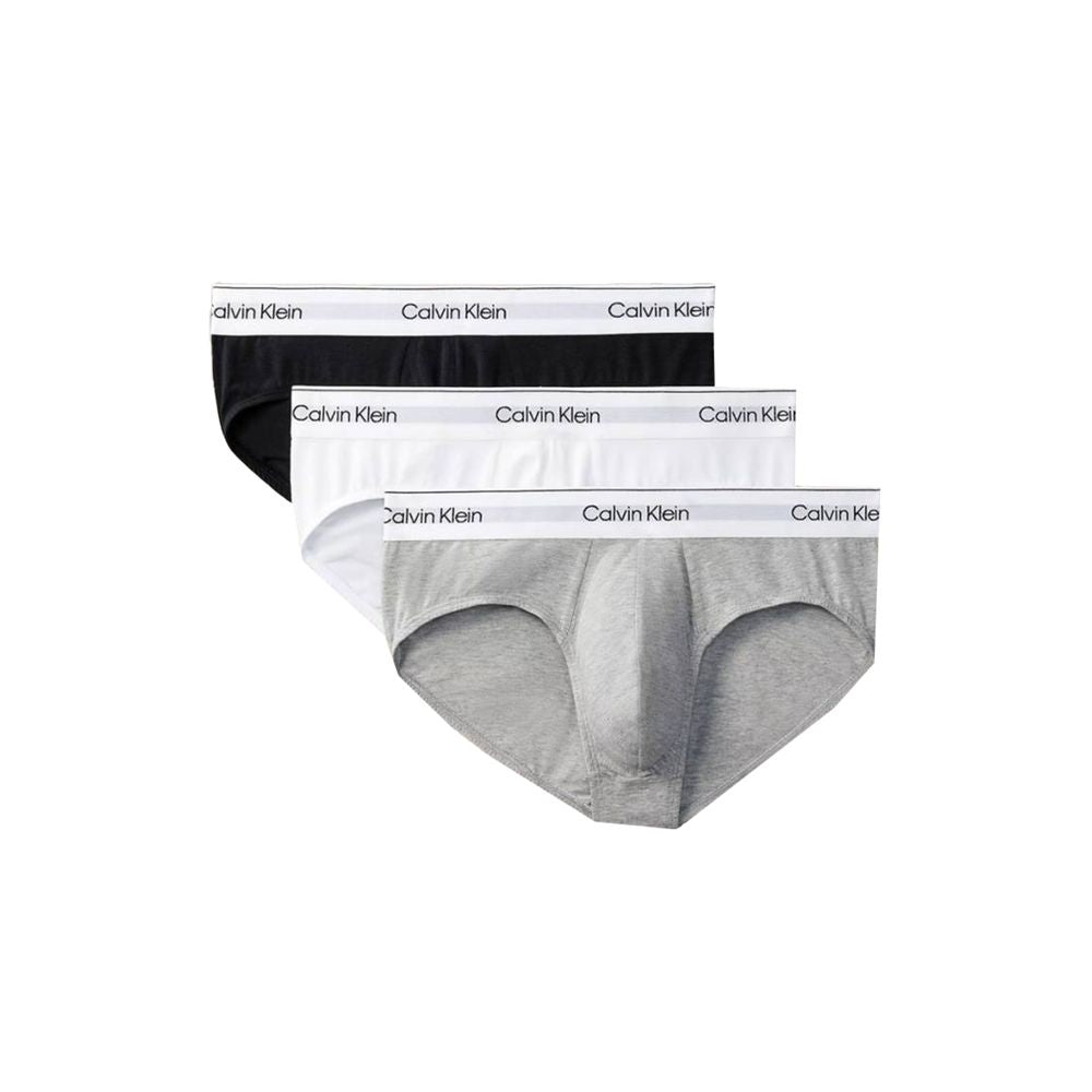Calvin Klein Underwear Gray Cotton Briefs
