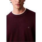 Calvin Klein Jeans Purple Cotton Sweatshirt