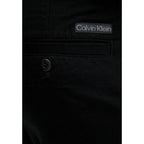 Calvin Klein Jeans Black Cotton Casual Pants