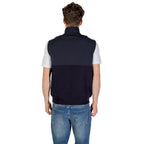 Armani Exchange Blue Cotton Sweatshirt