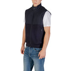 Armani Exchange Blue Cotton Sweatshirt