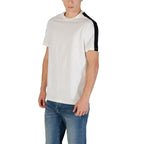Armani Exchange Cream Cotton T-Shirt