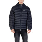 Armani Exchange Blue Polyamide Shell Jacket