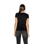Armani Exchange Black Cotton T-Shirt