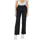 Only Black Viscose Casual Pants
