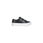 Calvin Klein Jeans Black Leather Low Top Sneakers
