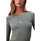 Calvin Klein Jeans Bicolor Cotton Long Sleeve T-Shirt
