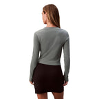 Calvin Klein Jeans Bicolor Cotton Long Sleeve T-Shirt