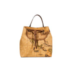 Alviero Martini Prima Classe Beige Leather Handbag