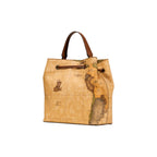 Alviero Martini Prima Classe Beige Leather Handbag