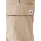 Calvin Klein Jeans Beige Cotton Cargo Pants