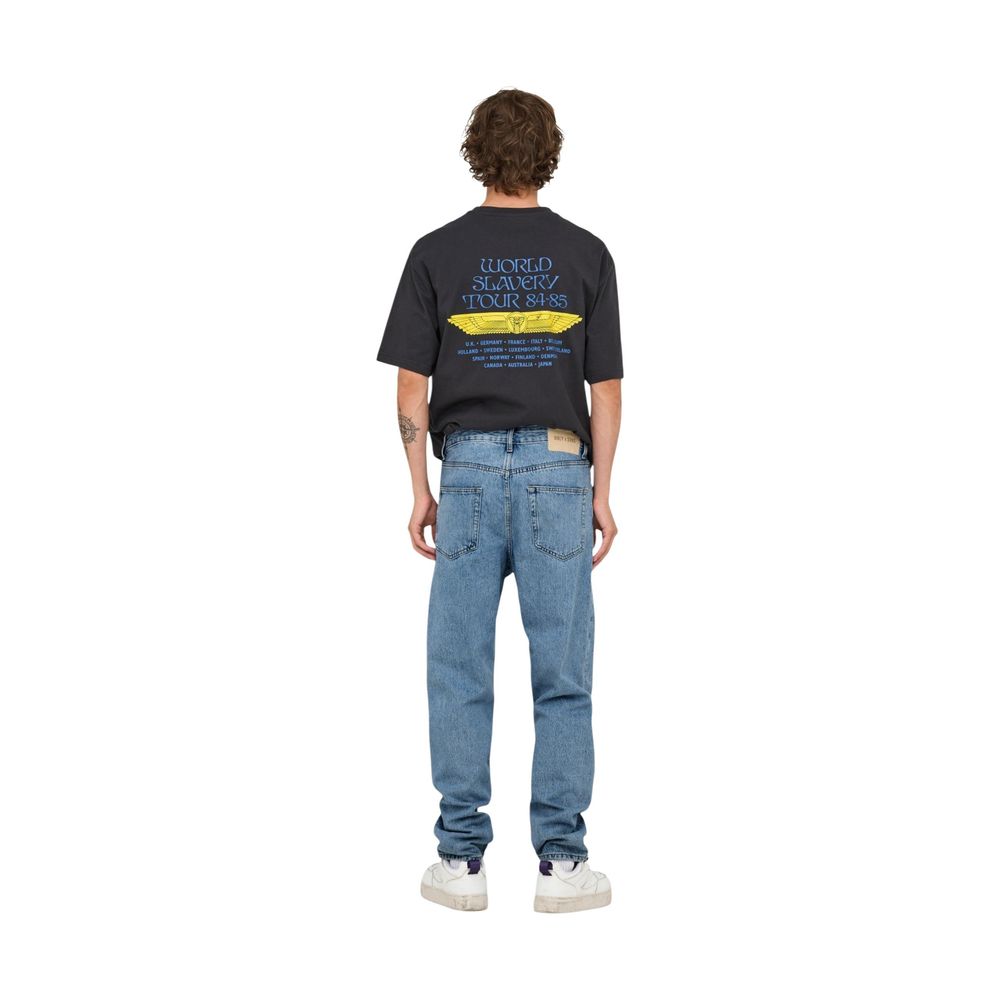 Only & Sons Light Blue Cotton Relaxed Fit Jeans